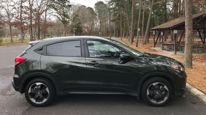 Honda HR-V parked at the Cape May Zoo.