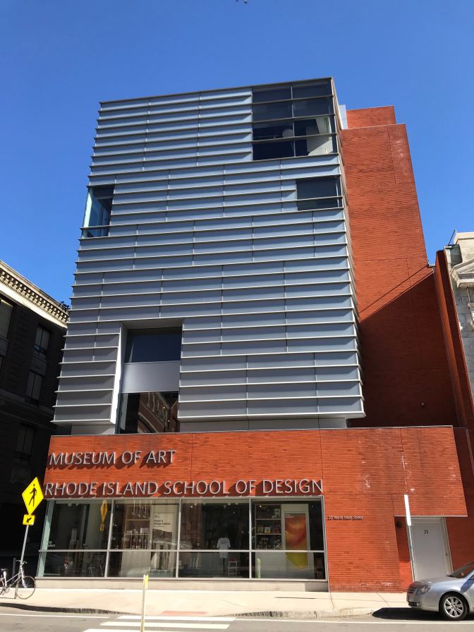 Exterior of MUSEUM OF ART RHODE ISLAND SCHOOL OF DESIGN.