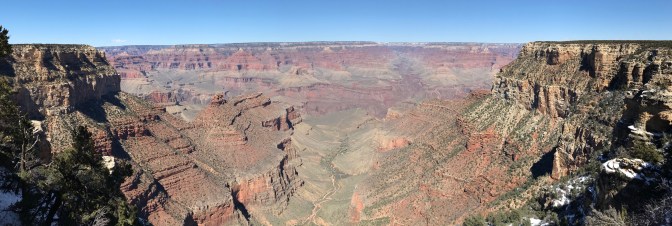 Panorama of Grand Canyon.