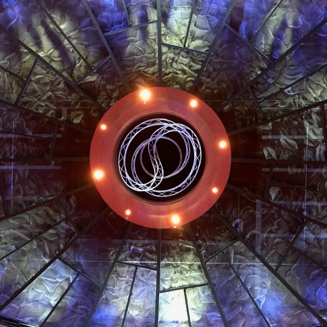 Ceiling of O Theater in the Bellagio.