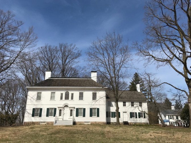 Exterior of Ford Mansion.