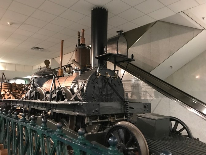 John Bull locomotive engine.