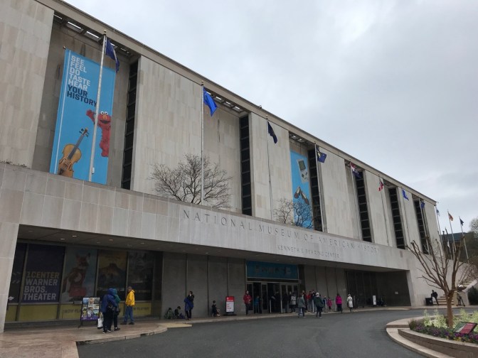 Exterior of Smithsonian National Museum of American History.