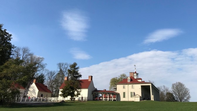Exterior of Mount Vernon.