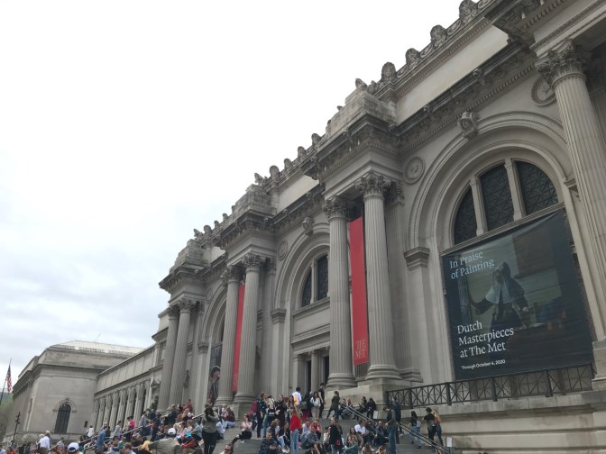 Exterior of the Metropolitan Museum of Art.
