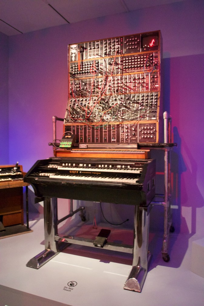 1968 Moog synthesizer.