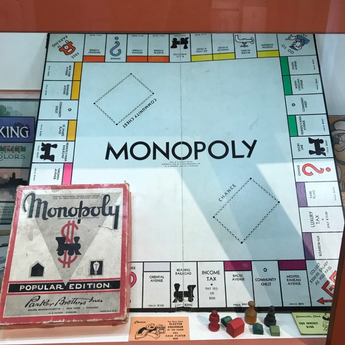 Board game for Monopoly.