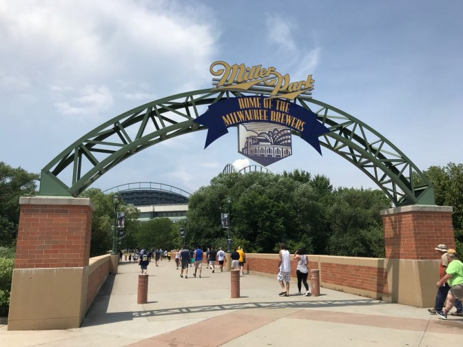 Entrance to Miller Park, Home of the Milwaukee Brewers