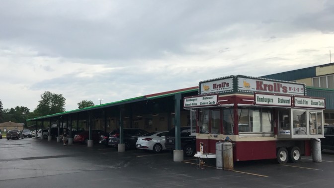 Exterior of Kroll's West restaurant.