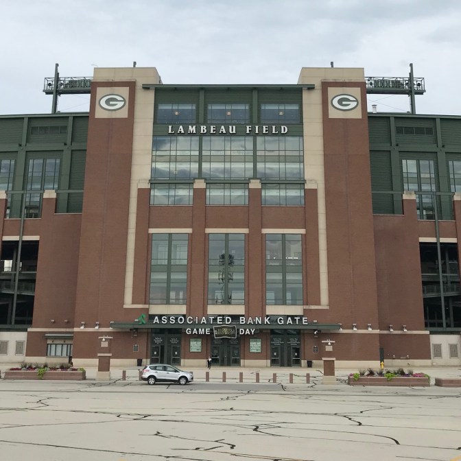 Entrance to Lambeau Field.