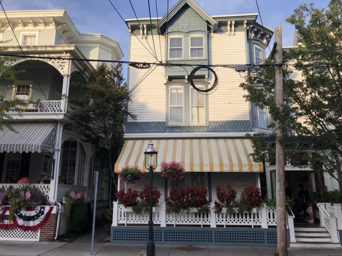 Exterior of Mad Batter and Carroll Villa Hotel.