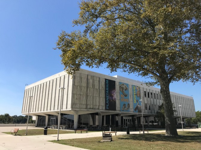 Exterior of New Jersey State Museum.