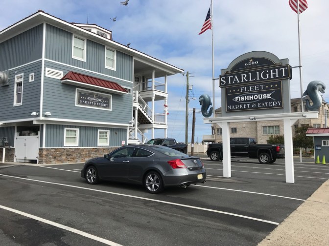2012 Honda Accord parked in front of Starlight Fleet dock.