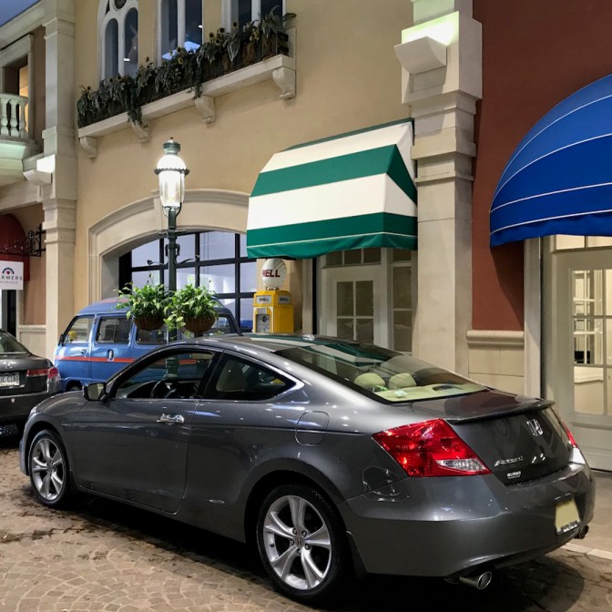 2012 Honda Accord coupe parked in service drive of Keenan Honda.