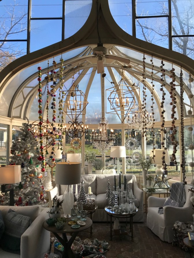 Interior of Left Bank Parisian store.