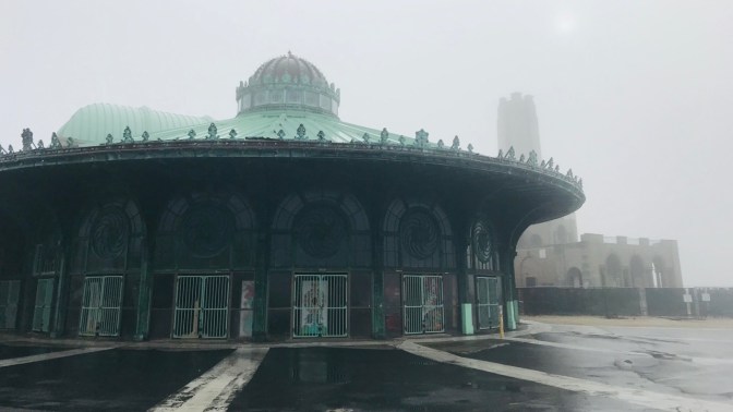 Exterior of Asbury Park carousel.
