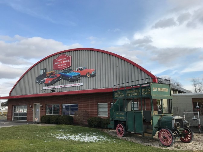 Exterior of National Auto and Truck Museum.