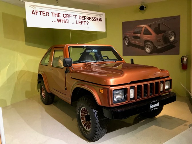 International Harvester Scout prototype.