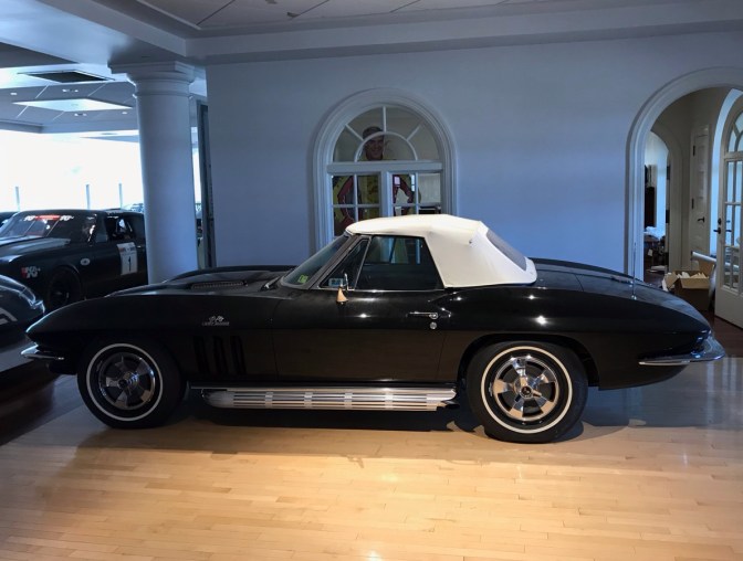 2nd generation Chevrolet Corvette convertible.