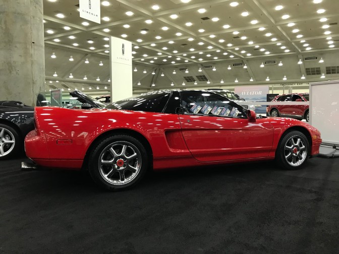 Red Acura NSX.
