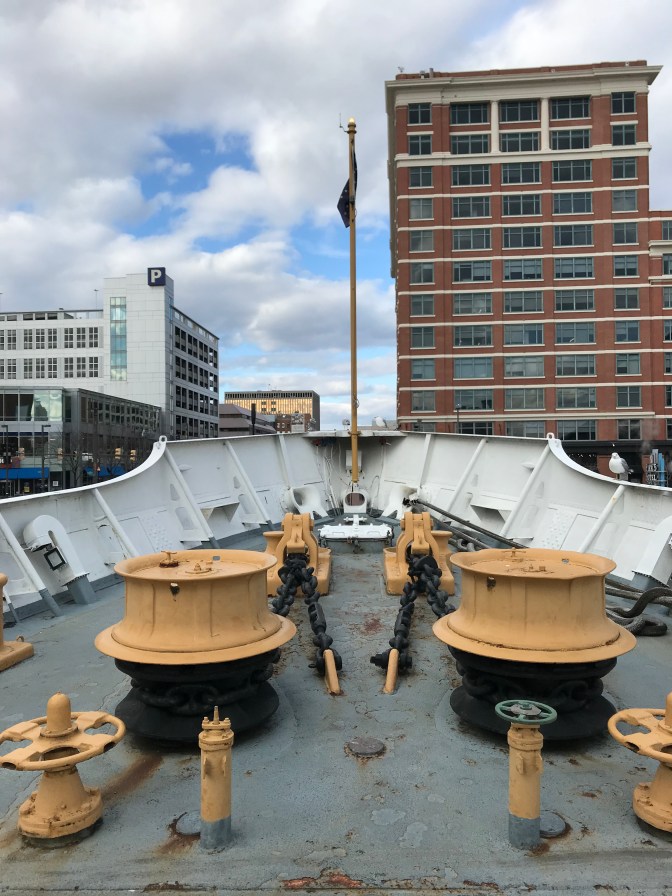 Forecastle of Taney.