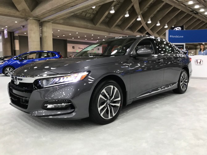 2020 Honda Accord sedan in gray.