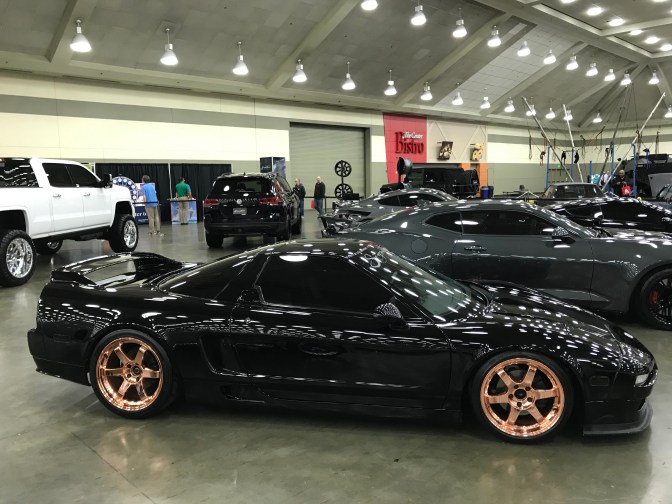 Black Acura NSX.
