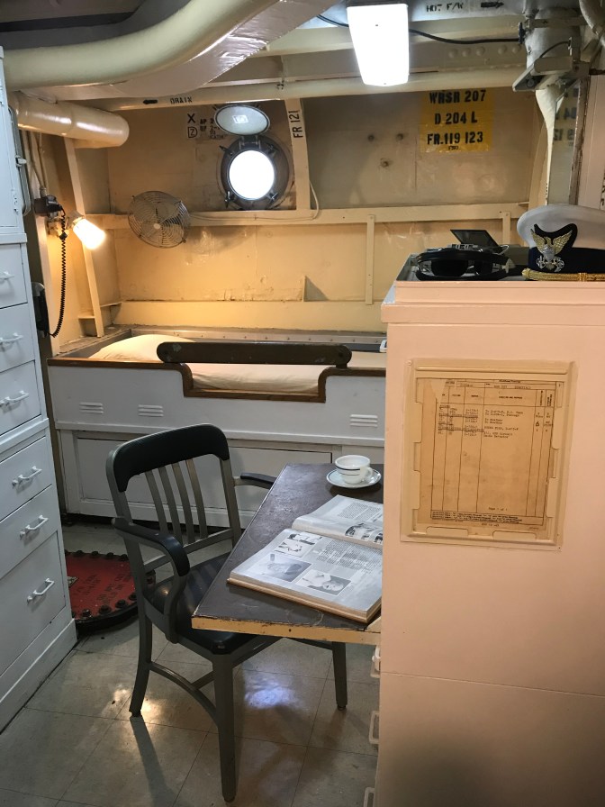 View of Operations Officer’s quarters.