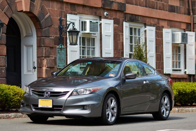 2012 Honda Accord parked in front of Old Queens at Rutgers University.