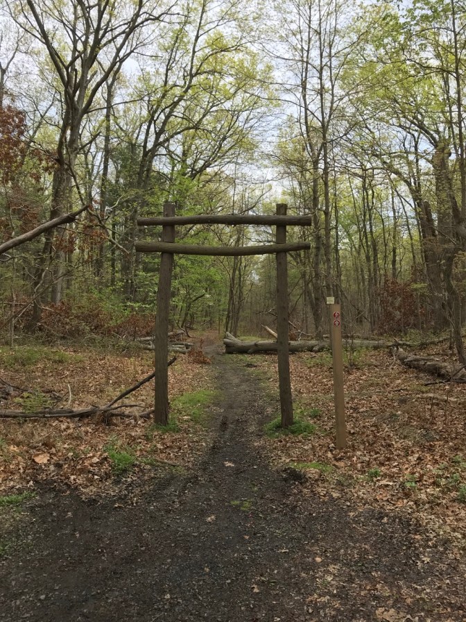 Trailhead for Jamesburg Park Conservation Area