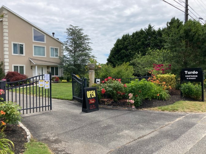 Exterior of Turdo Winery.