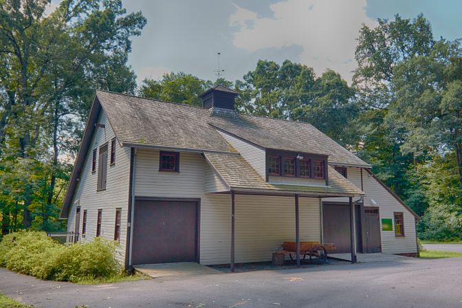 Exterior of Masker's Barn.