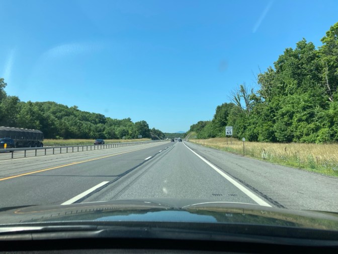 View of New York Thruway south.