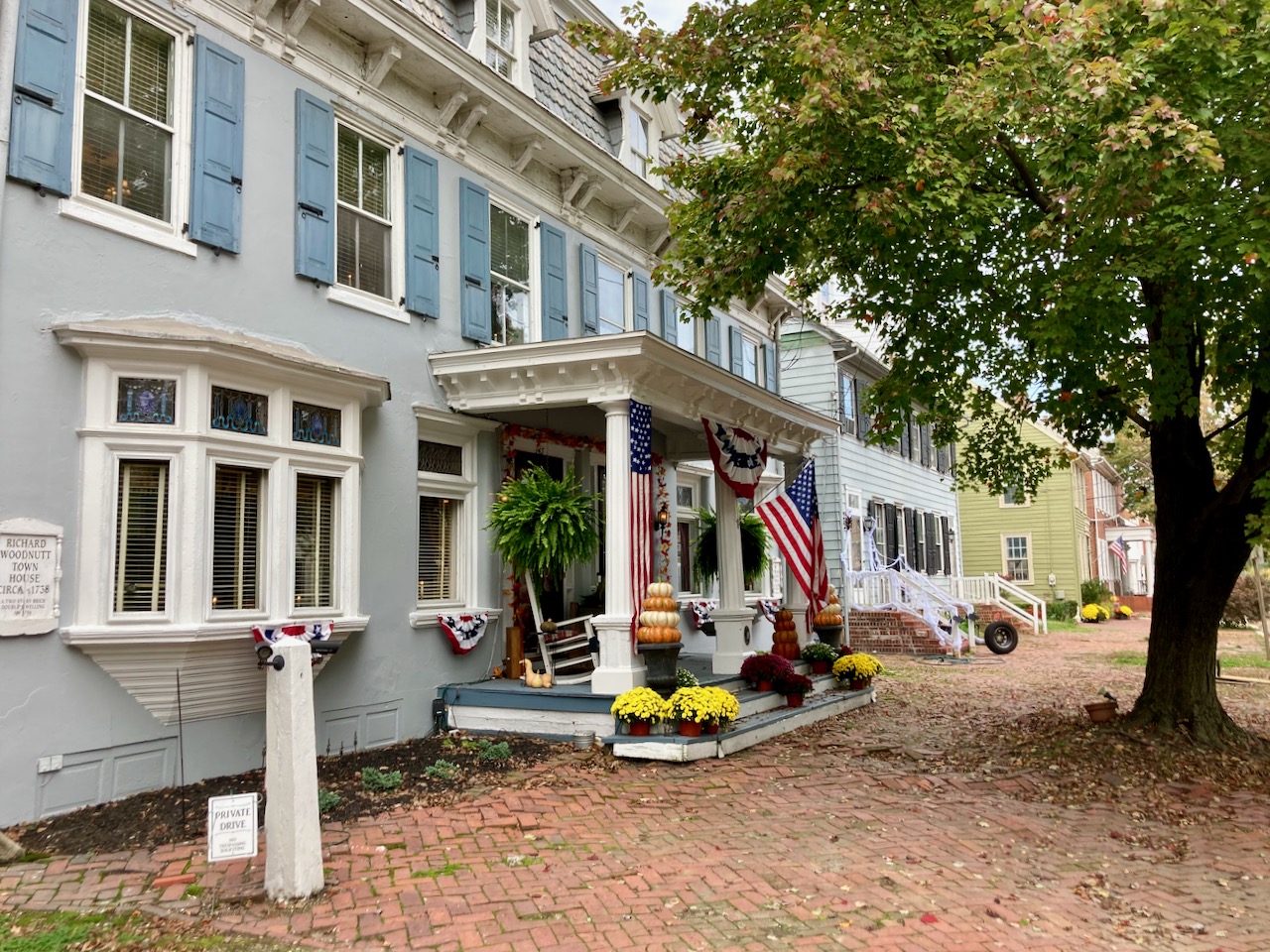 Richard Woodnutt Town House in Salem, New Jersey.