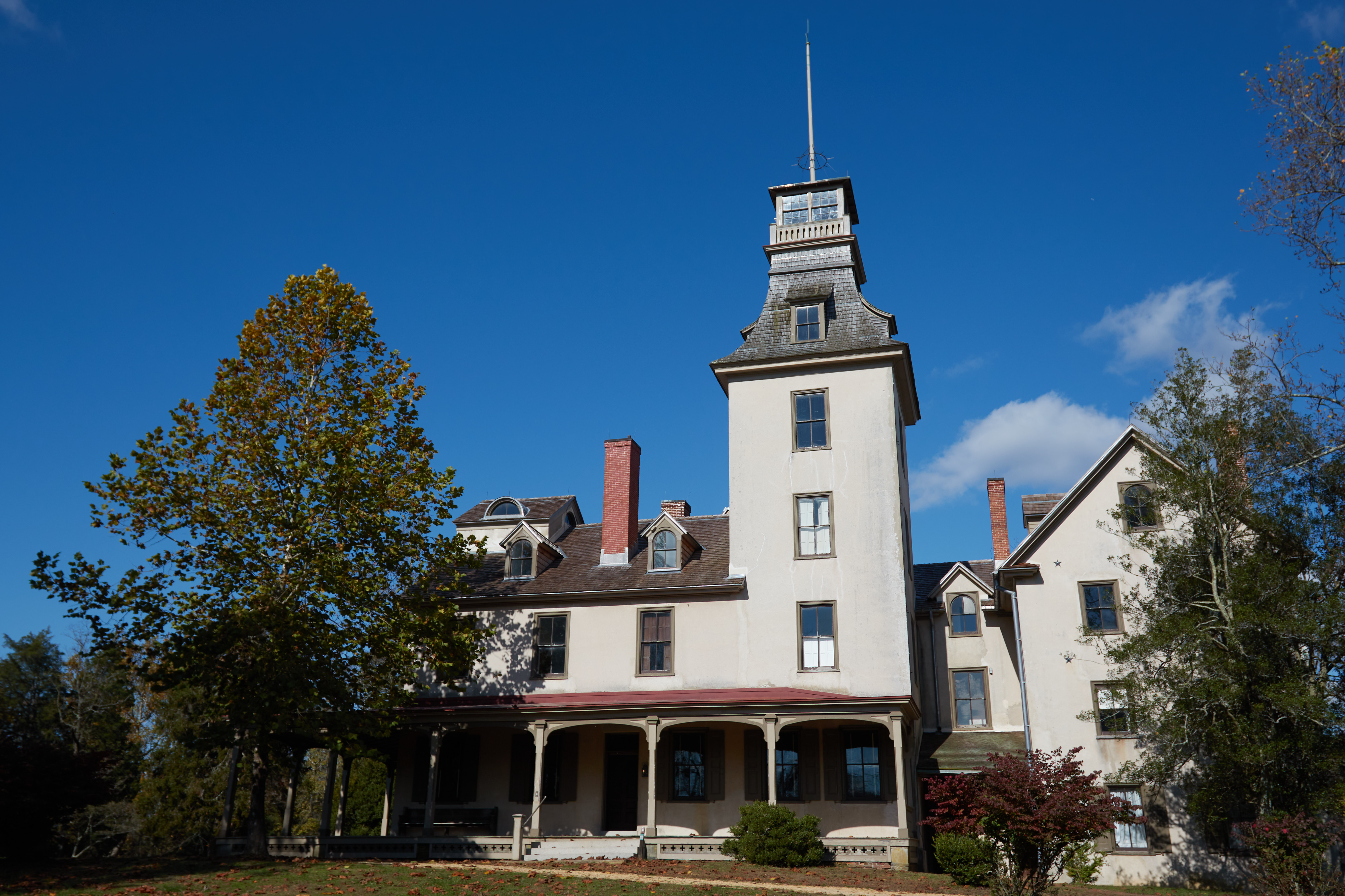 Exterior of Mansion at Batsto.