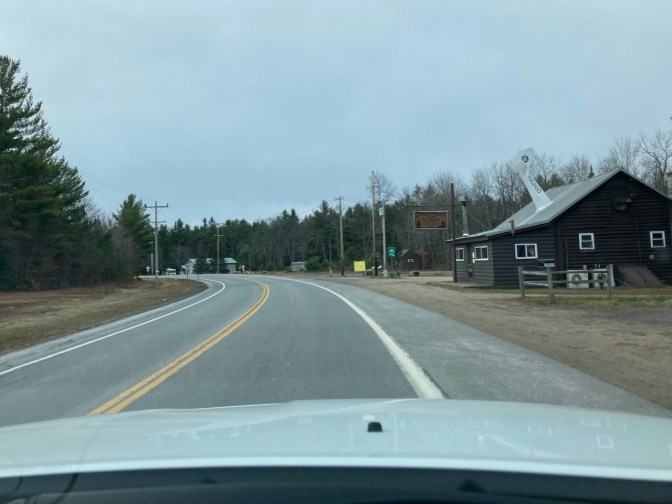 View of Wigwam Tavern on Route 28.