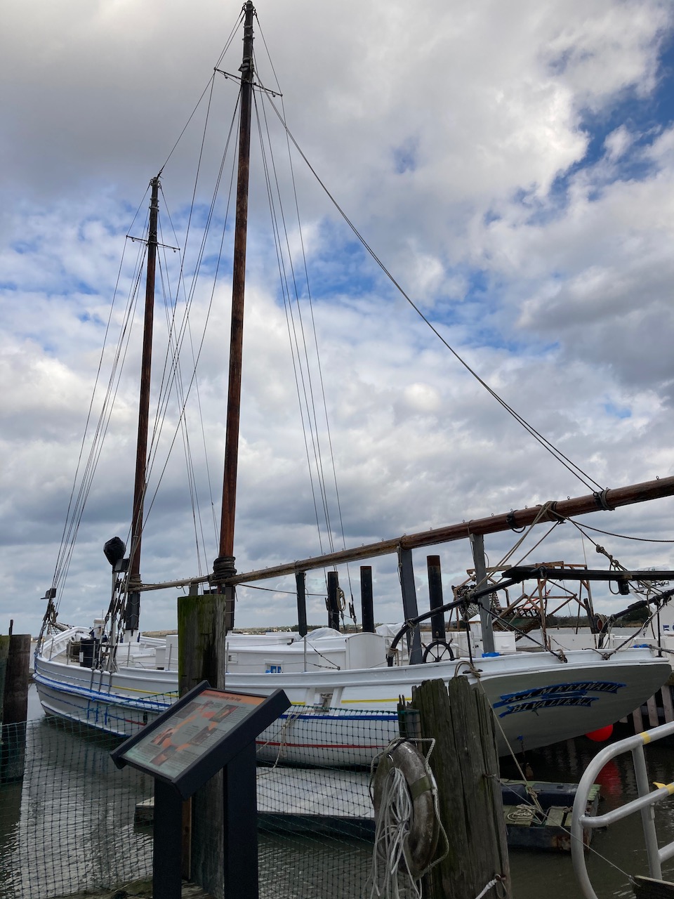 AJ Meerwald sailing ship.