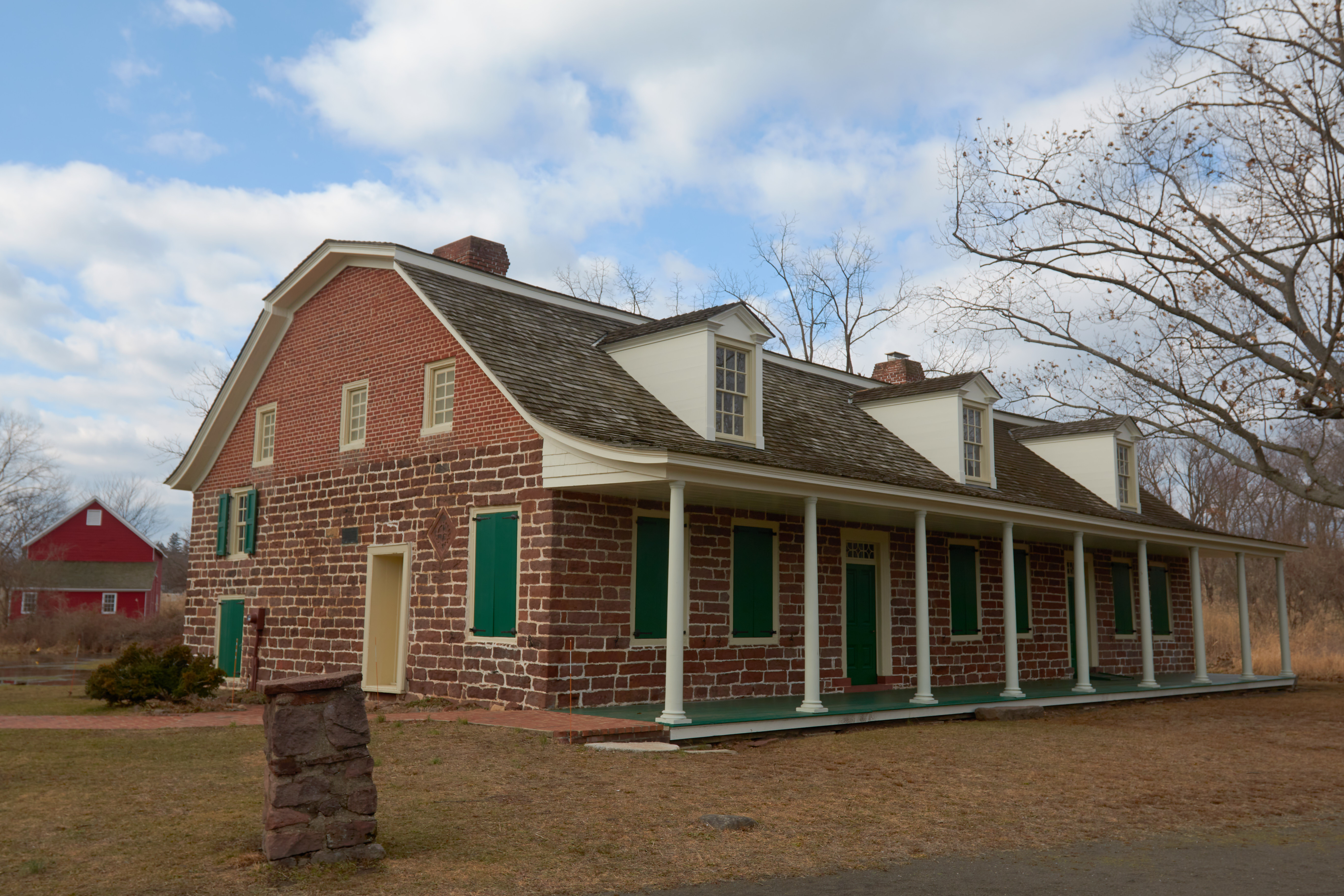 Exterior of Steuben House.