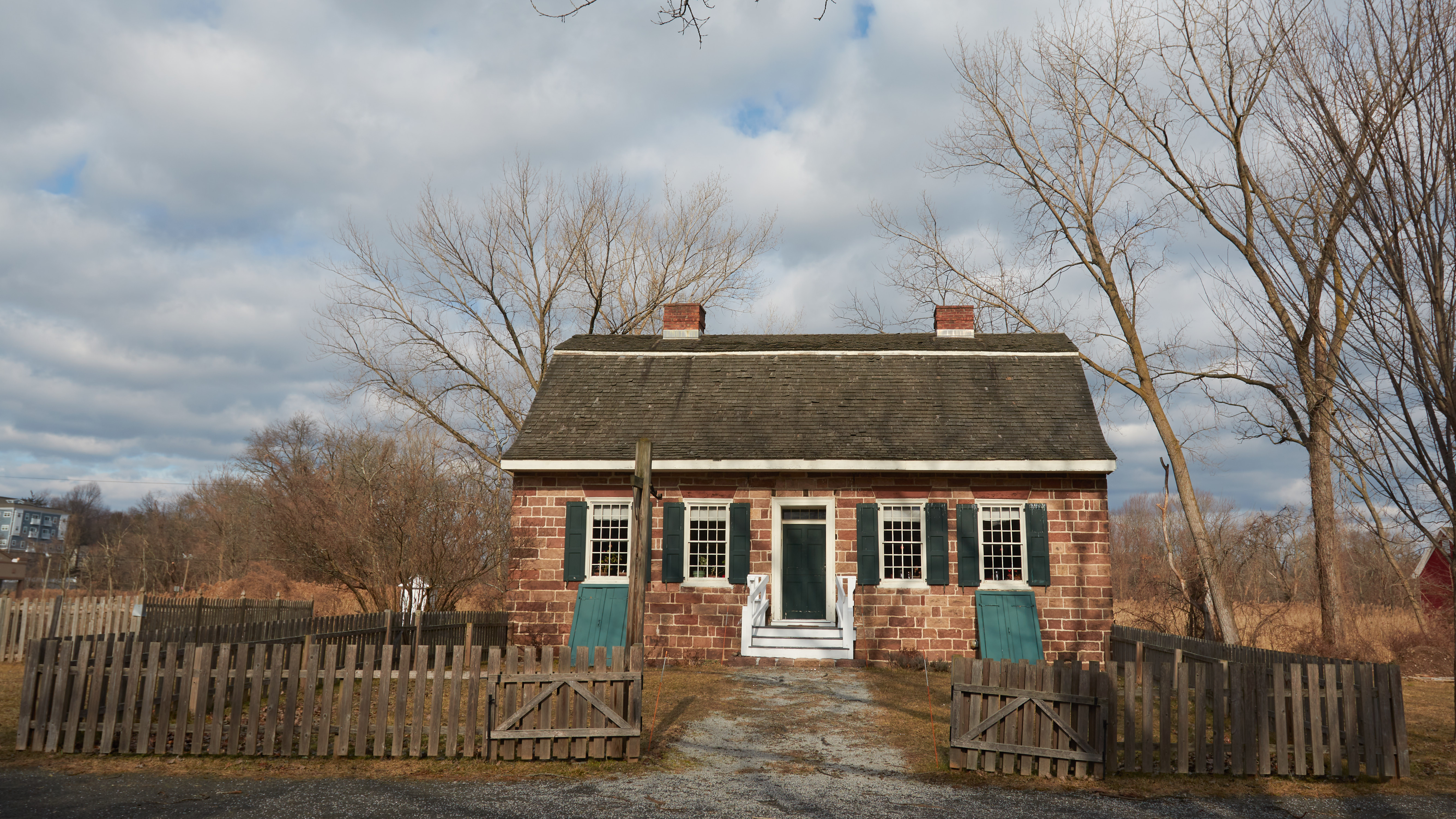 Exterior of the Campbell-Christie House.