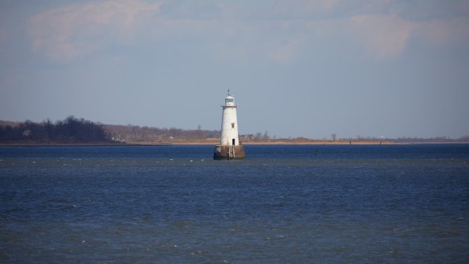 Great Beds Light in Raritan Bay.