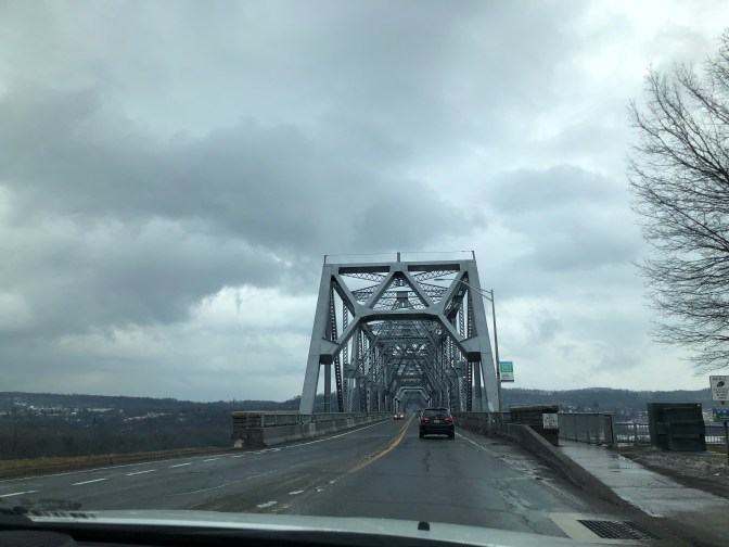 View of Rip Van Winkle Bridge.