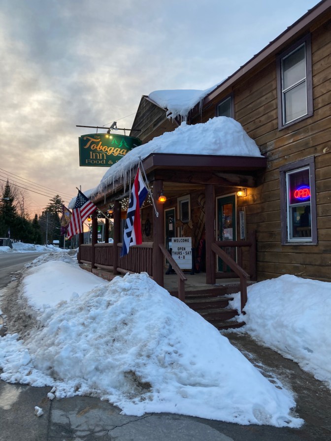 Exterior of The Toboggan Inn
