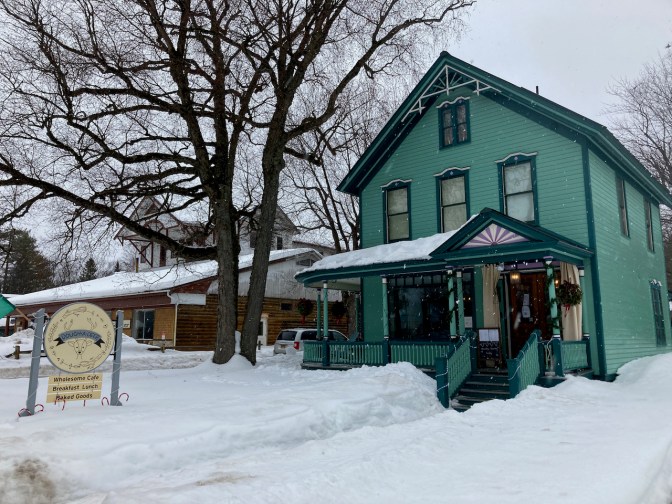 Exterior of Dough A Deer cafe.