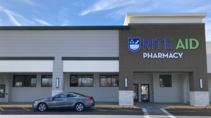 2012 Honda Accord, parked in front of Rite-Aid pharmacy.