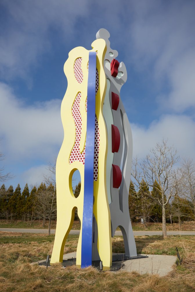 Tokyo Brushstroke sculpture.