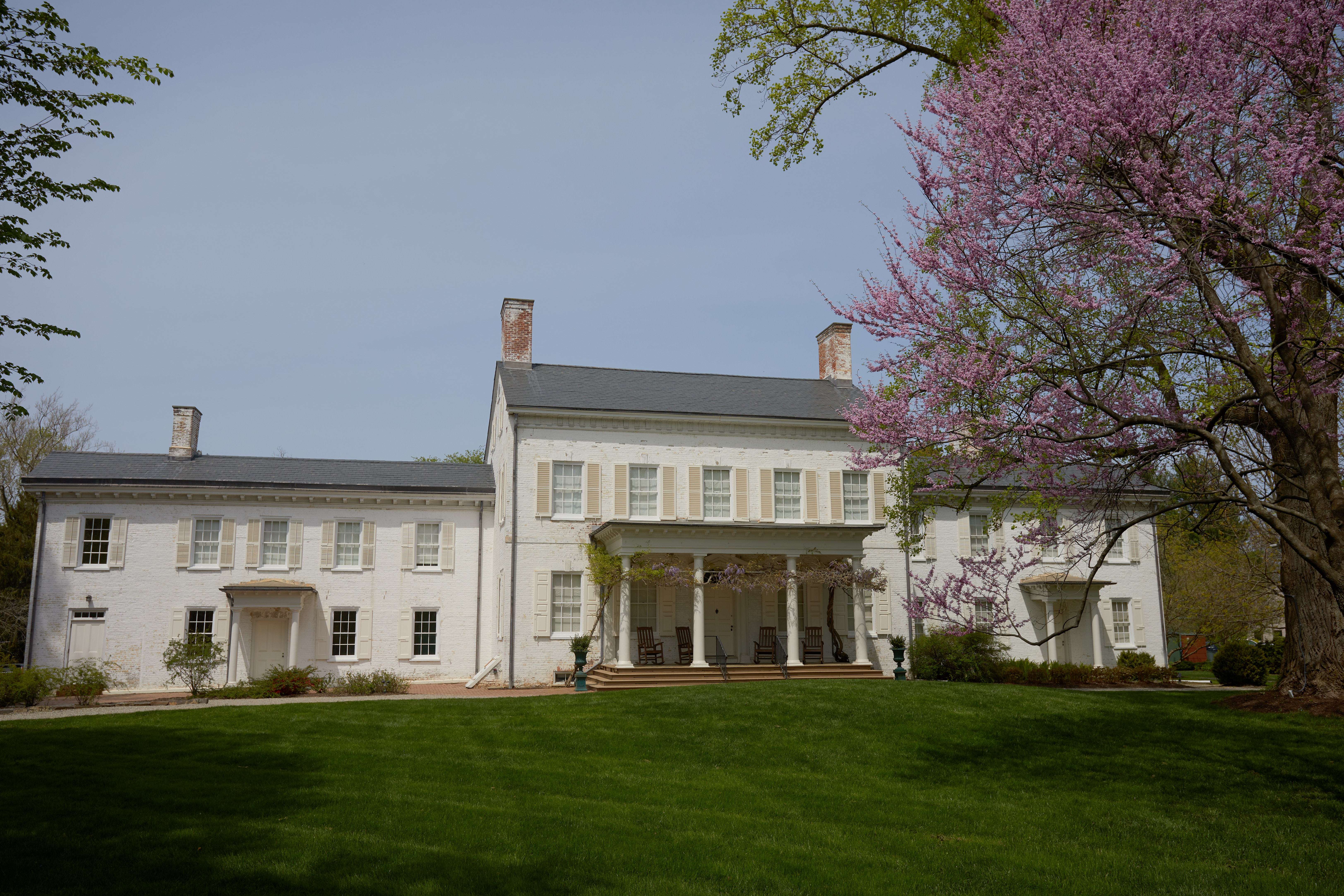 Exterior of Morven Museum.