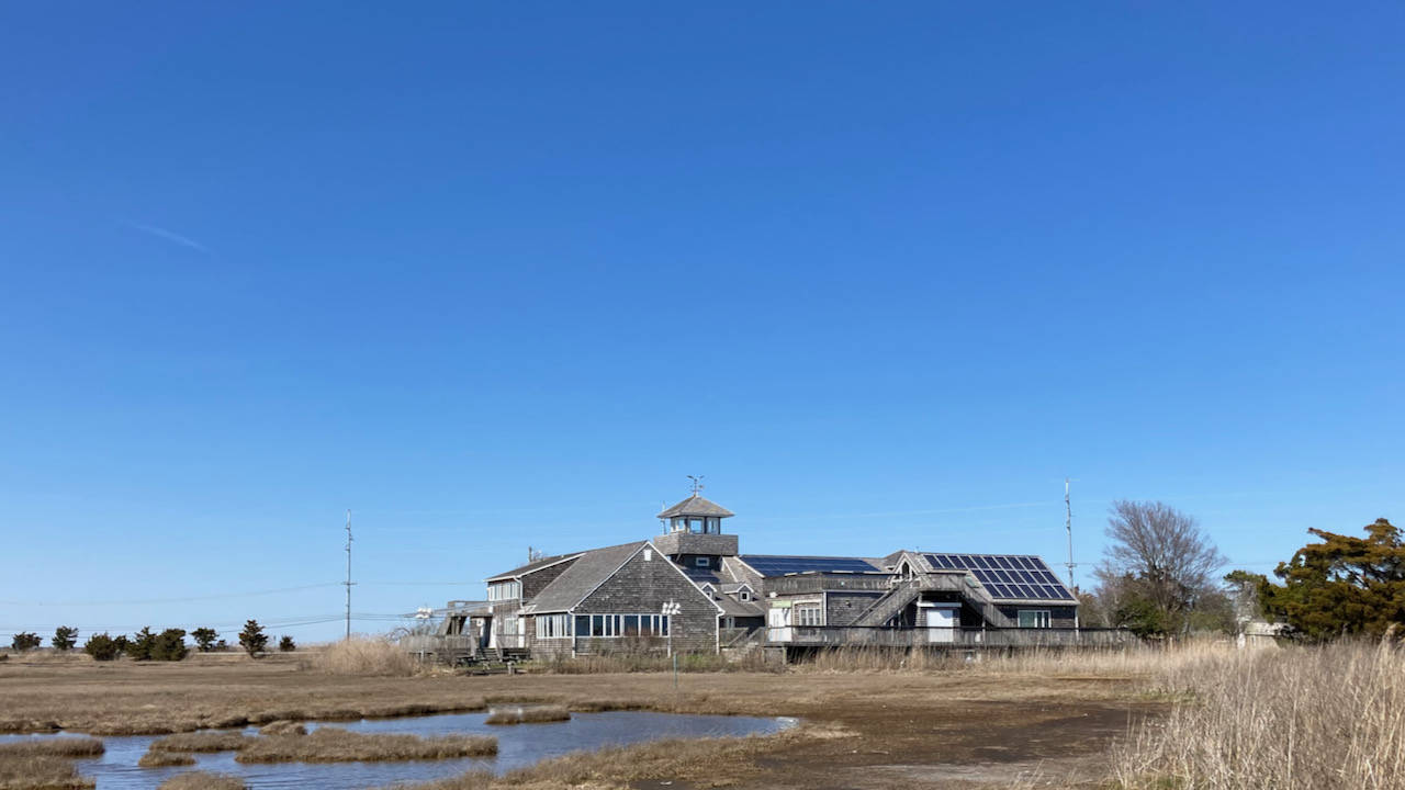 Exterior of The Wetland Institute.