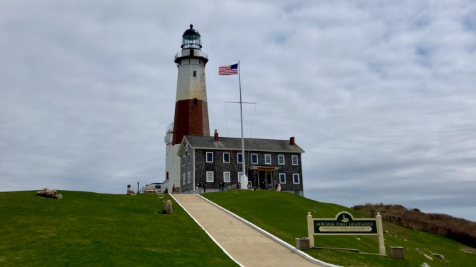 Exterior of Montauk Point Light.