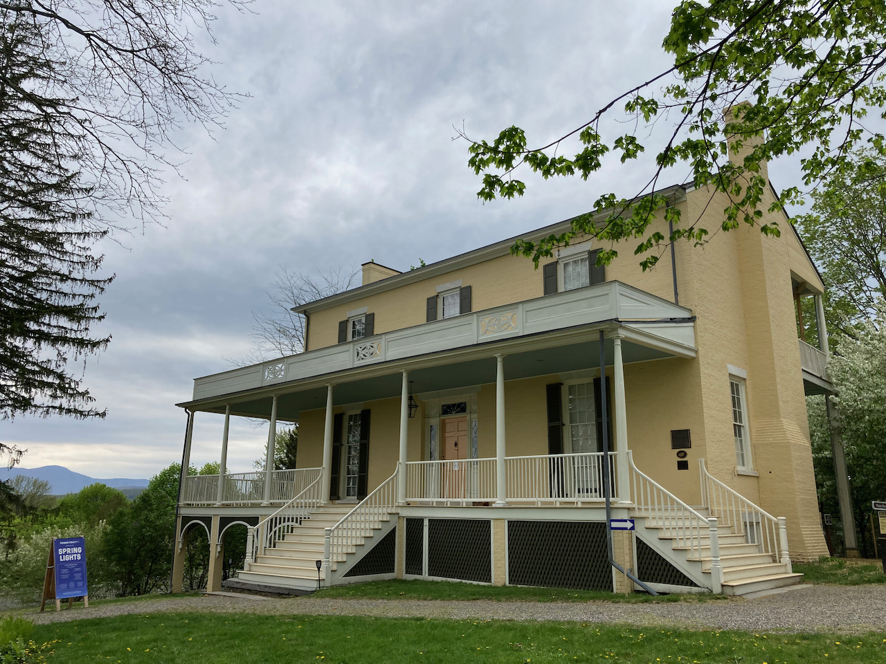 Exterior of Thomas Cole National Historic Site.