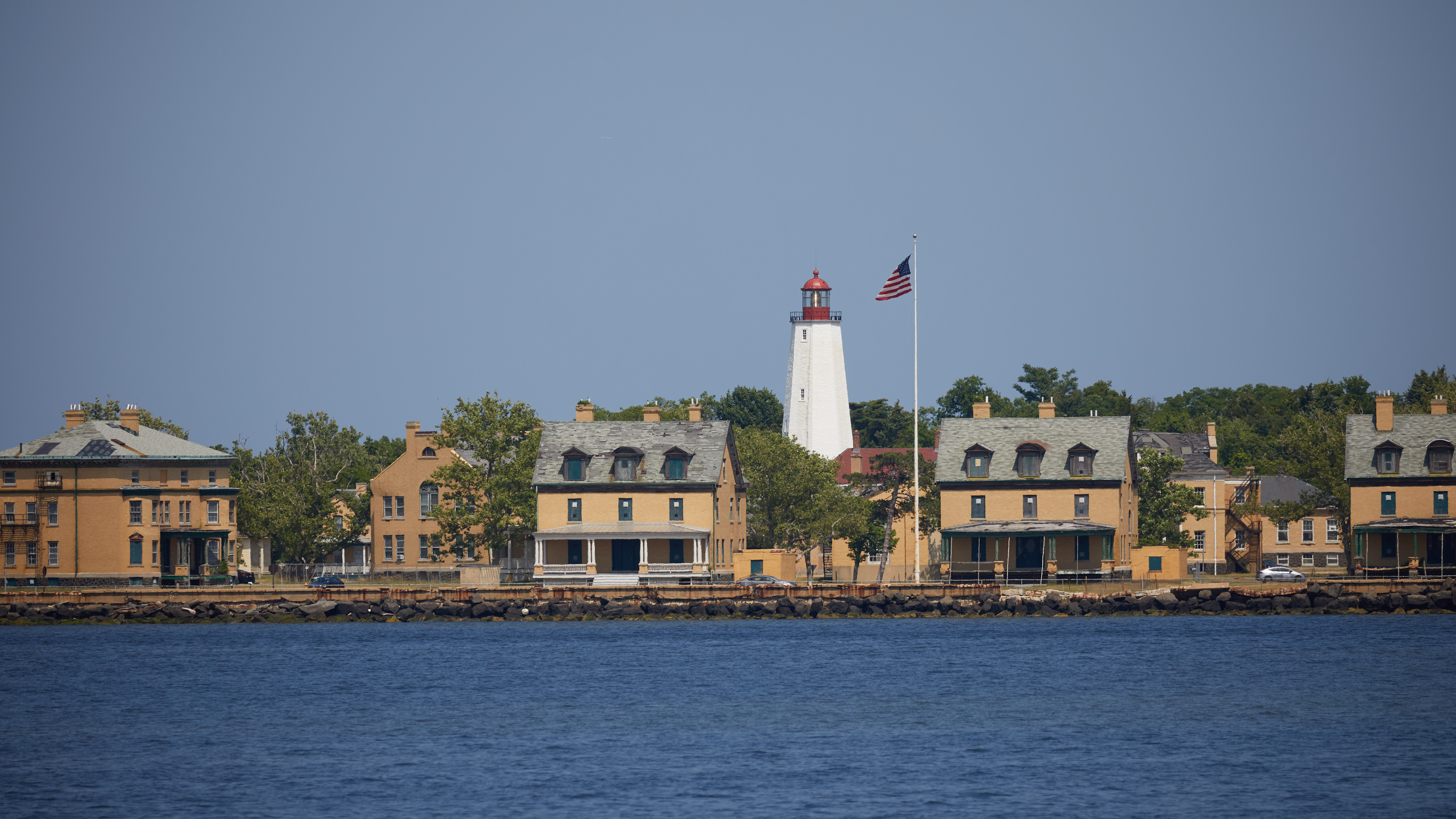 Fort Hancock and Sandy Hook Light.